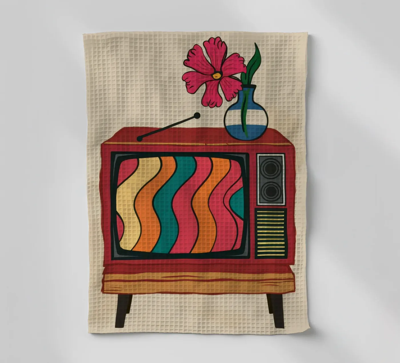 Diffusion de Retro Bloom torchon de Arcane Lines