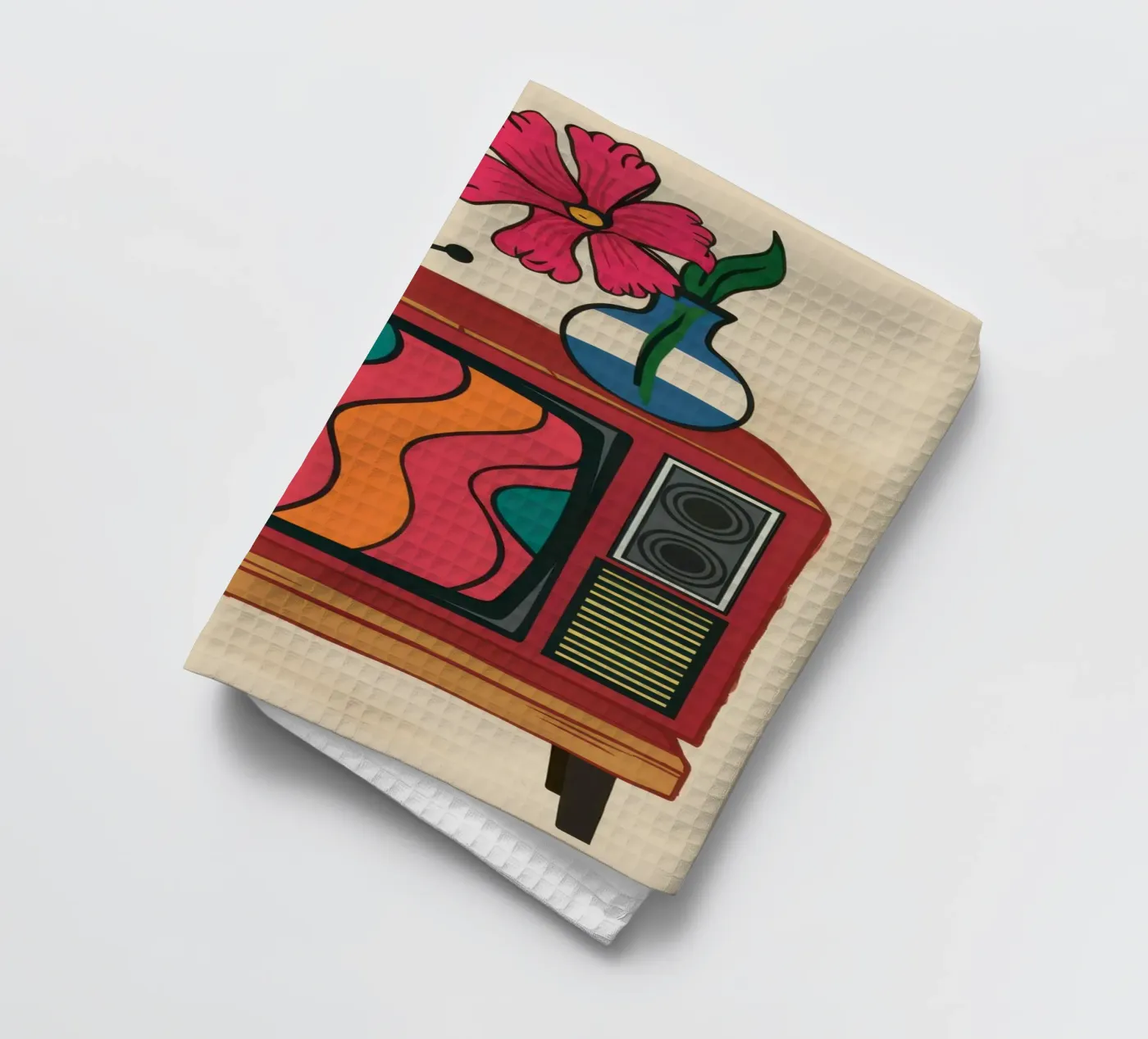 Diffusion de Retro Bloom torchon de Arcane Lines