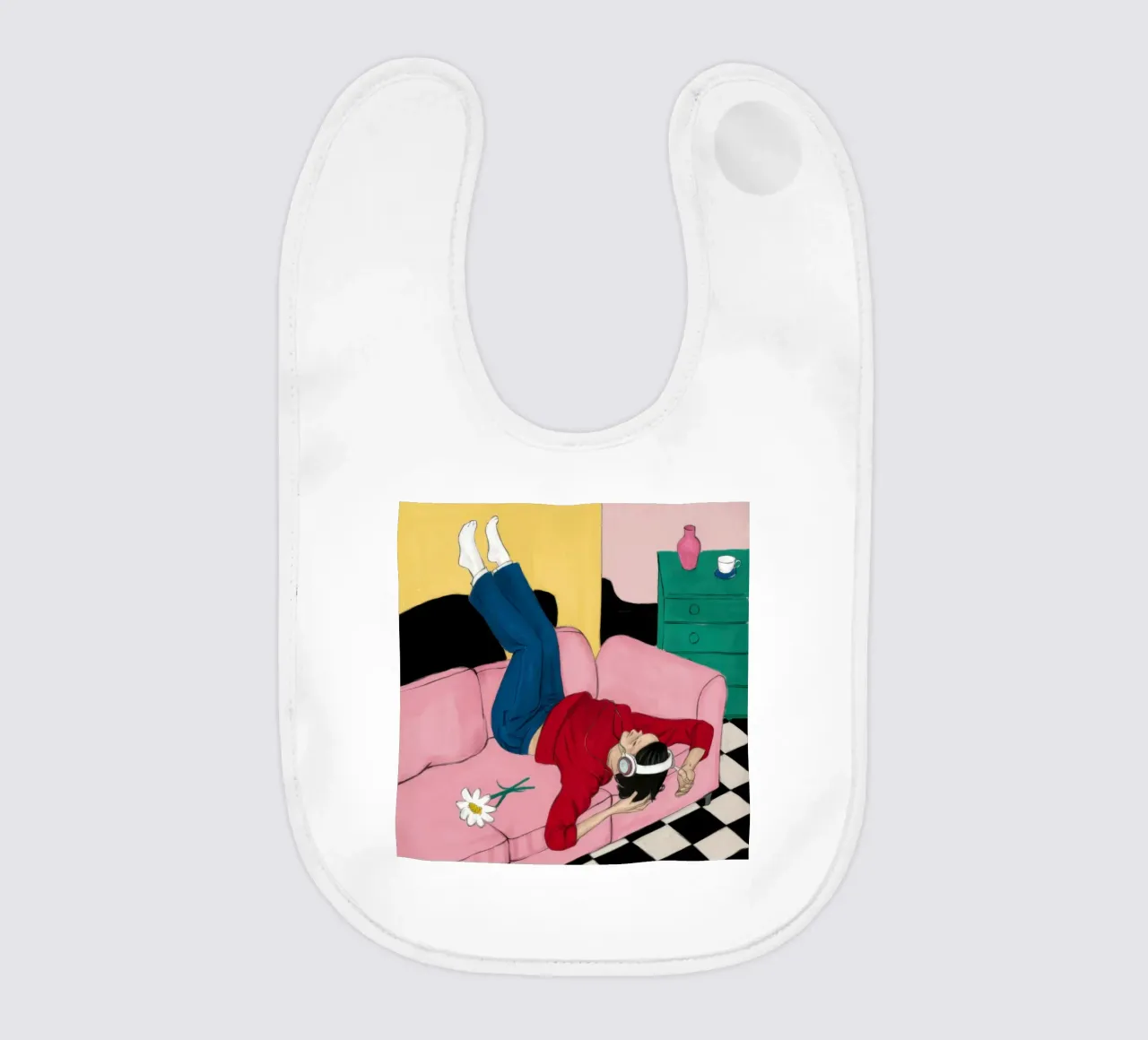 Upside Down Sofa bavaglino da Pale Aura