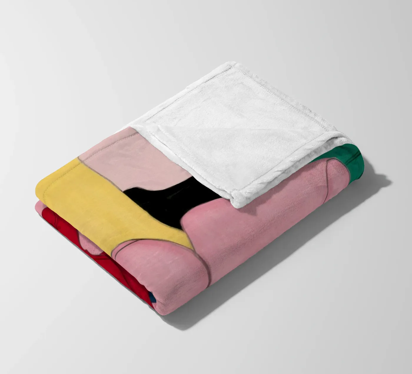 Upside Down Sofa plaid polaire de Pale Aura