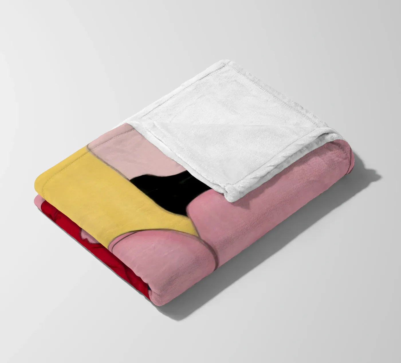 Upside Down Sofa plaid polaire de Pale Aura