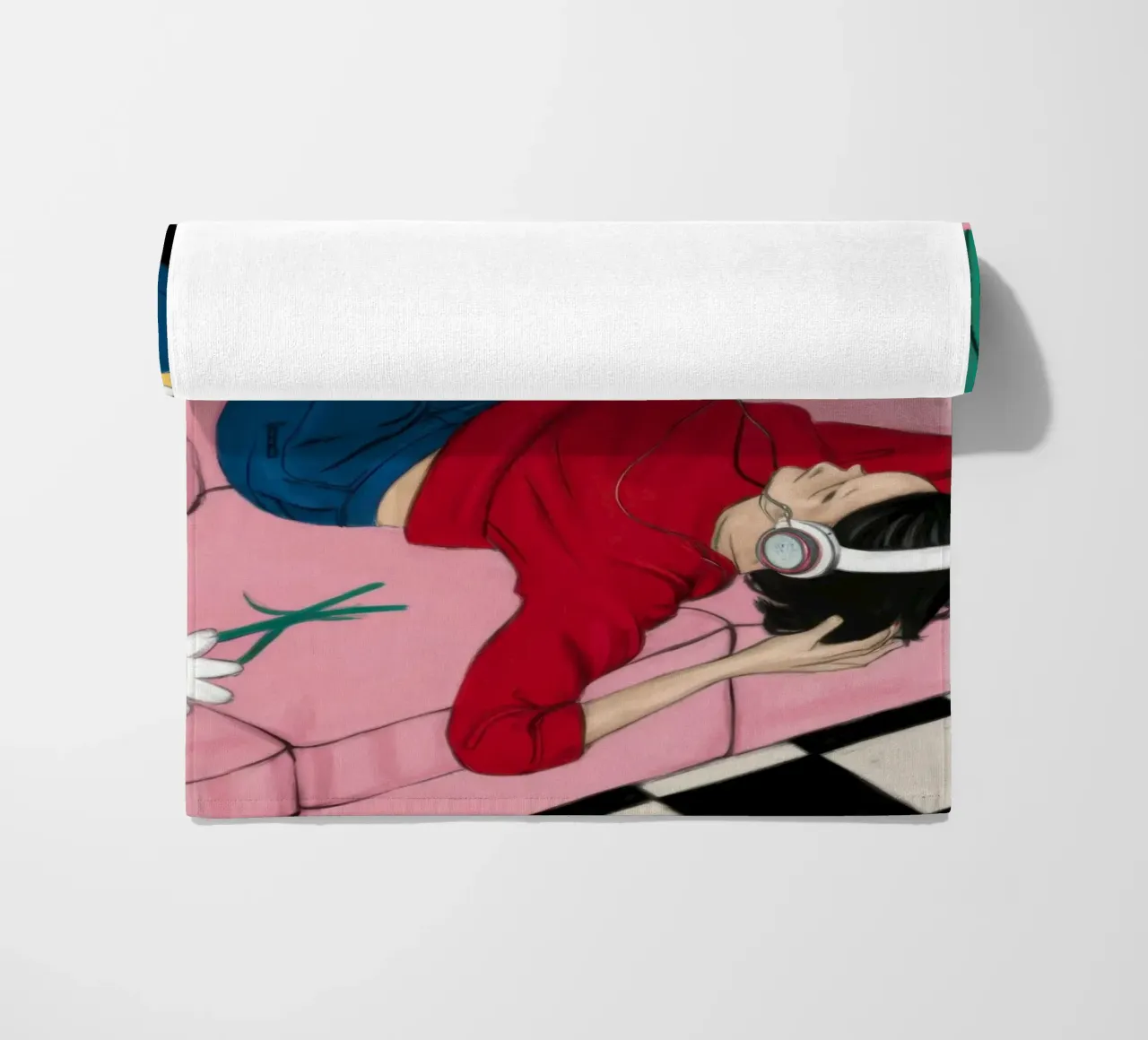 Divano rovesciato telo mare da Pale Aura