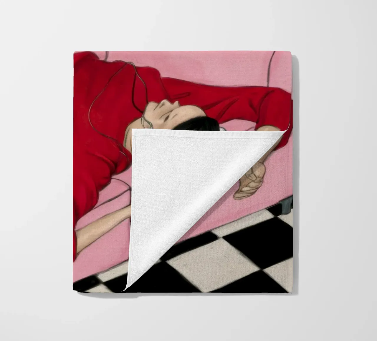 Divano rovesciato telo mare da Pale Aura