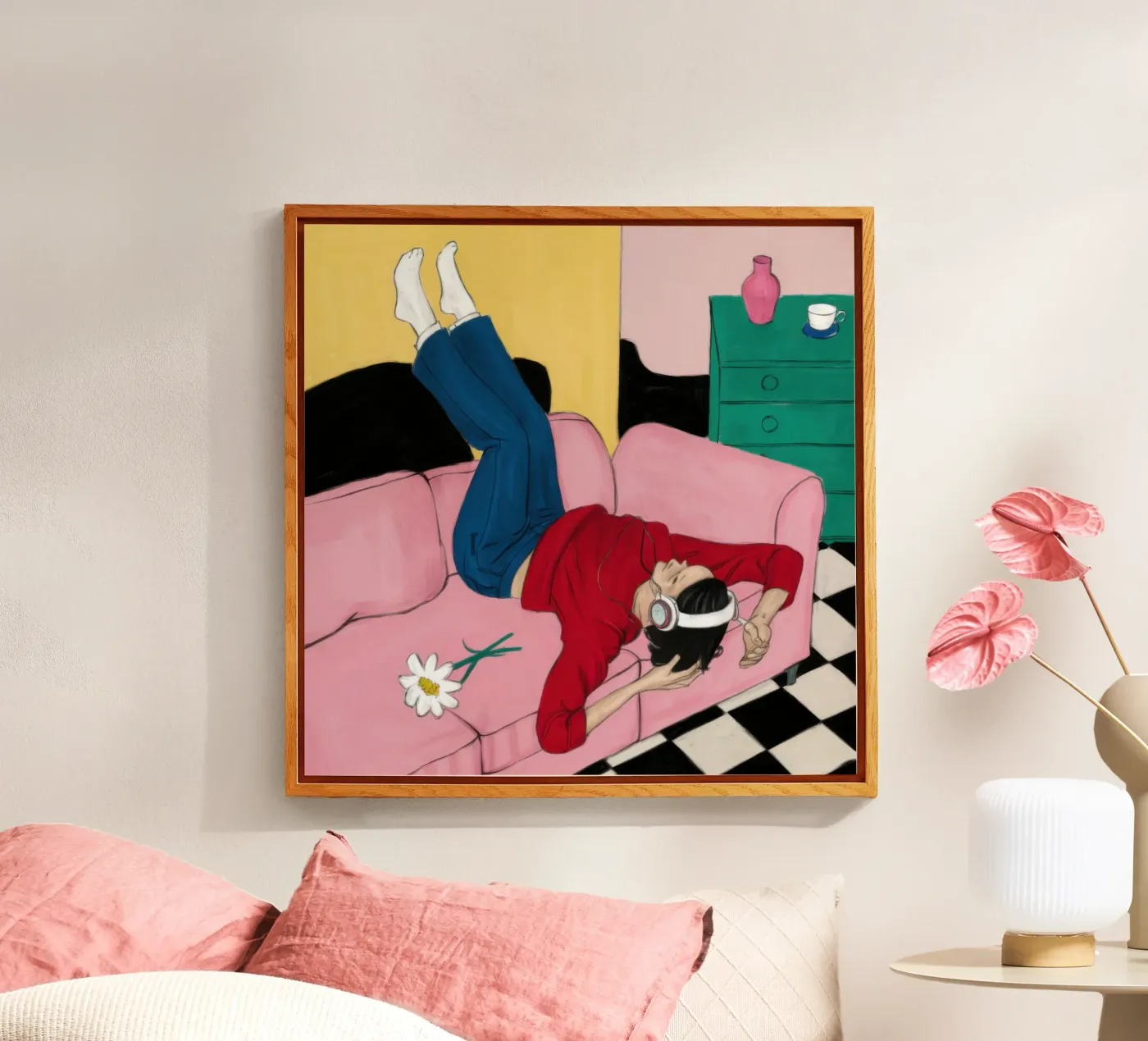 Upside Down Sofa plexiglass da Pale Aura