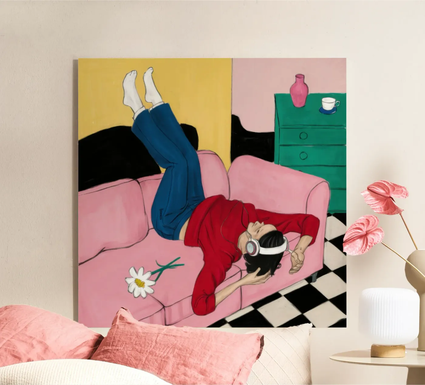 Upside Down Sofa plexiglass da Pale Aura