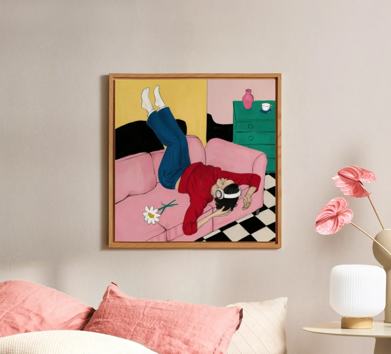 Upside Down Sofa forex plate by Pale Aura