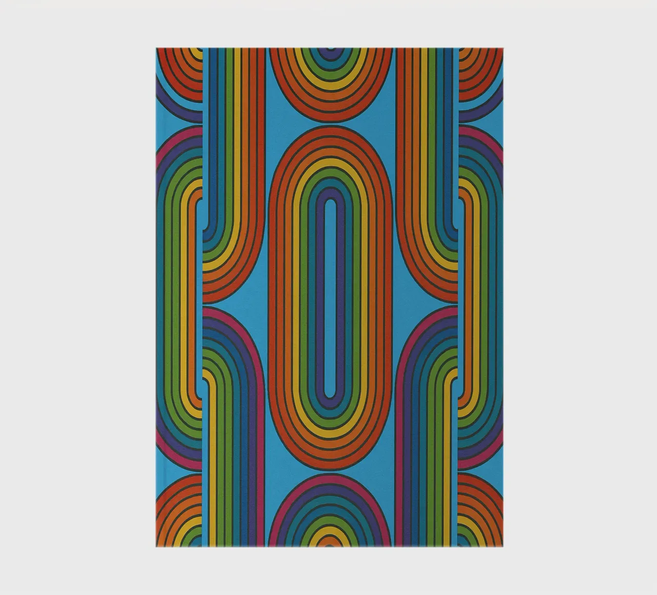 abstract chain line vector notebook by oneway