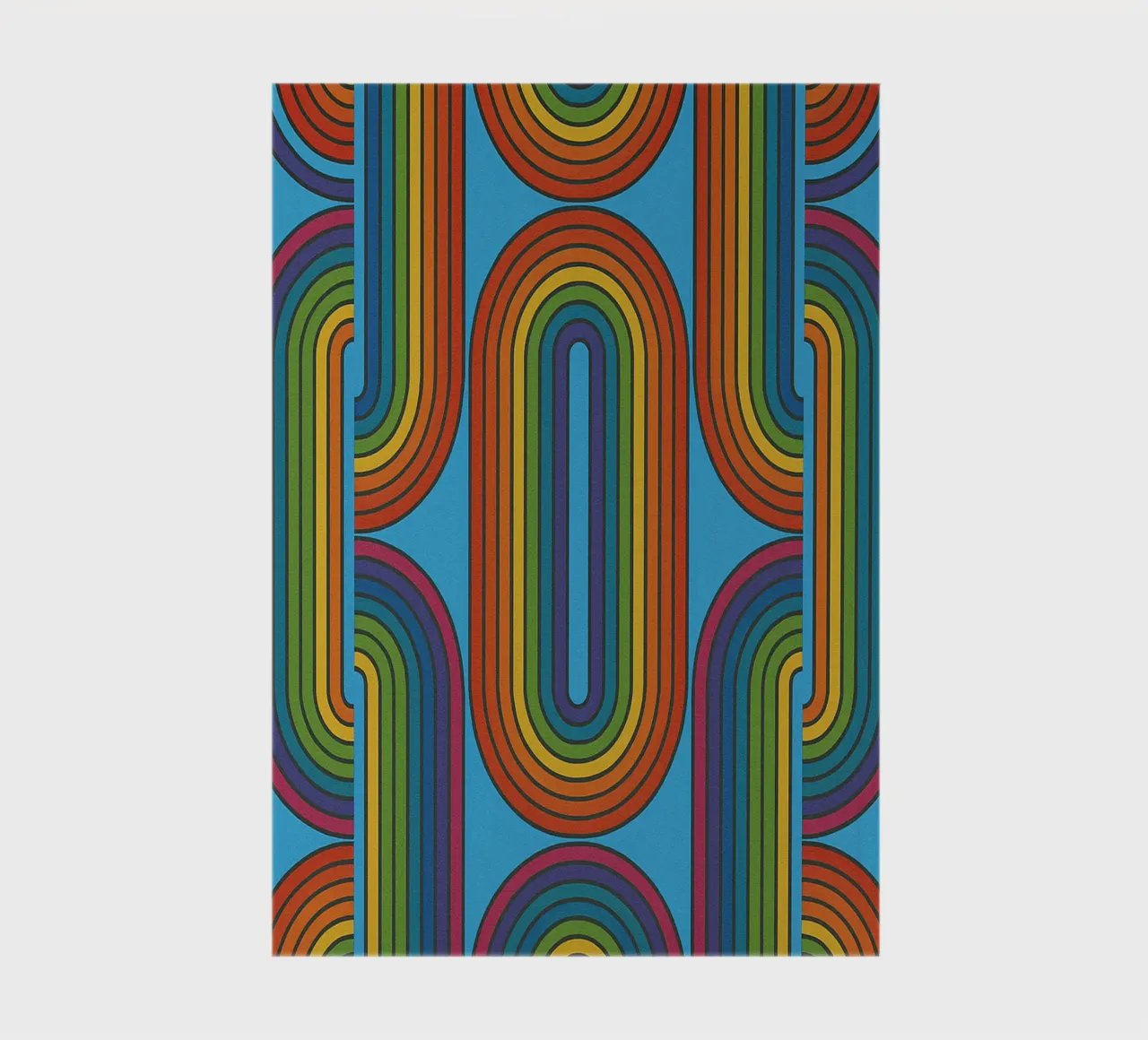 abstract chain line vector notebook by oneway