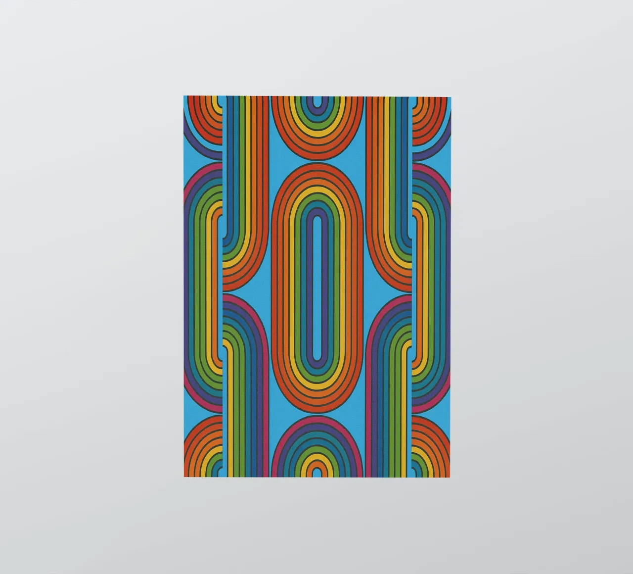 abstract chain line vector sticker by oneway