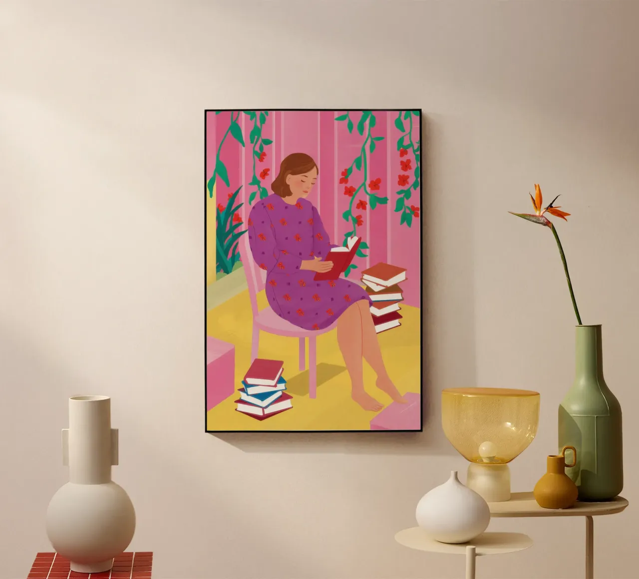 Leggere in viola plexiglass da Marigold Tiga