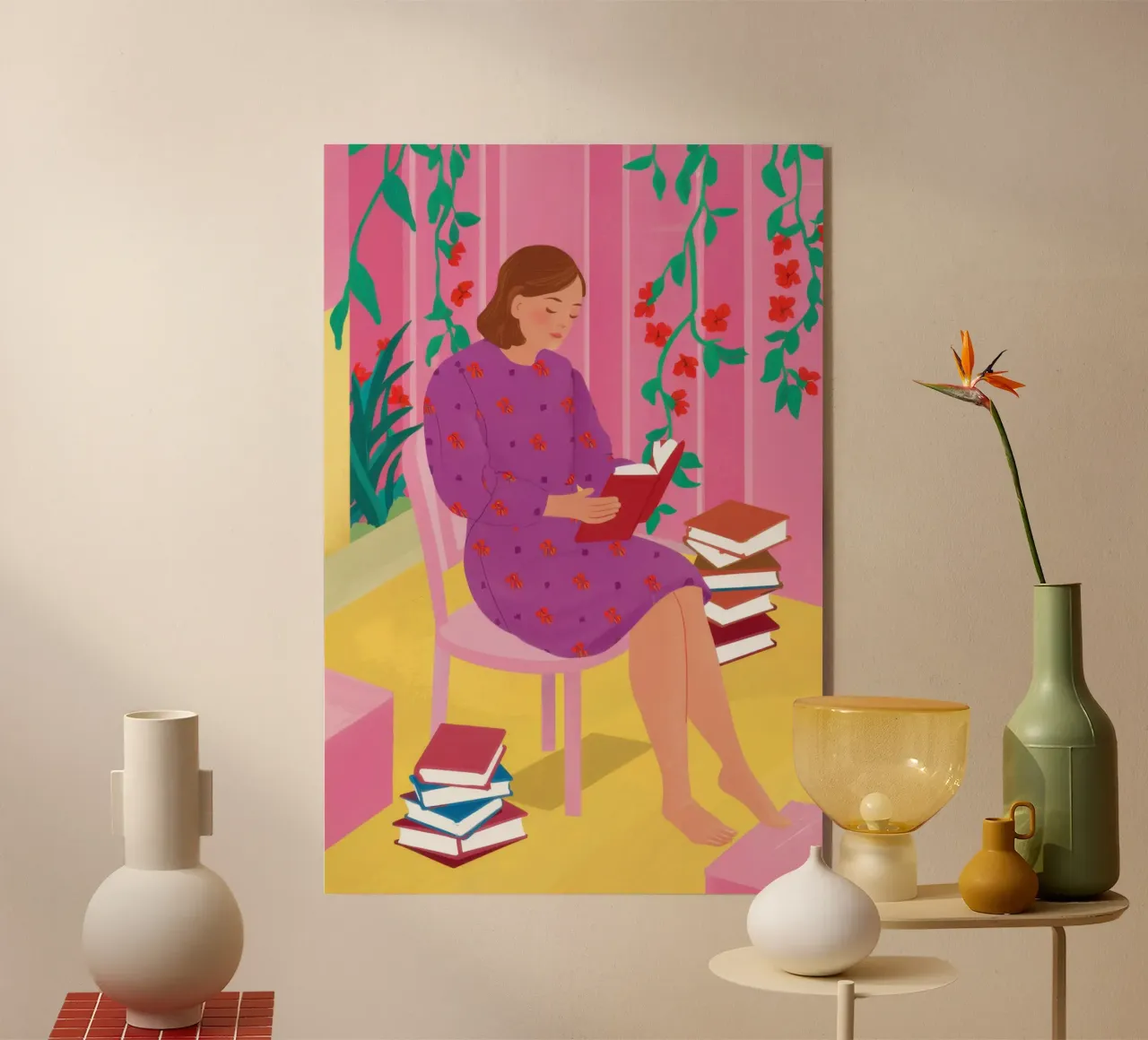 Leggere in viola plexiglass da Marigold Tiga