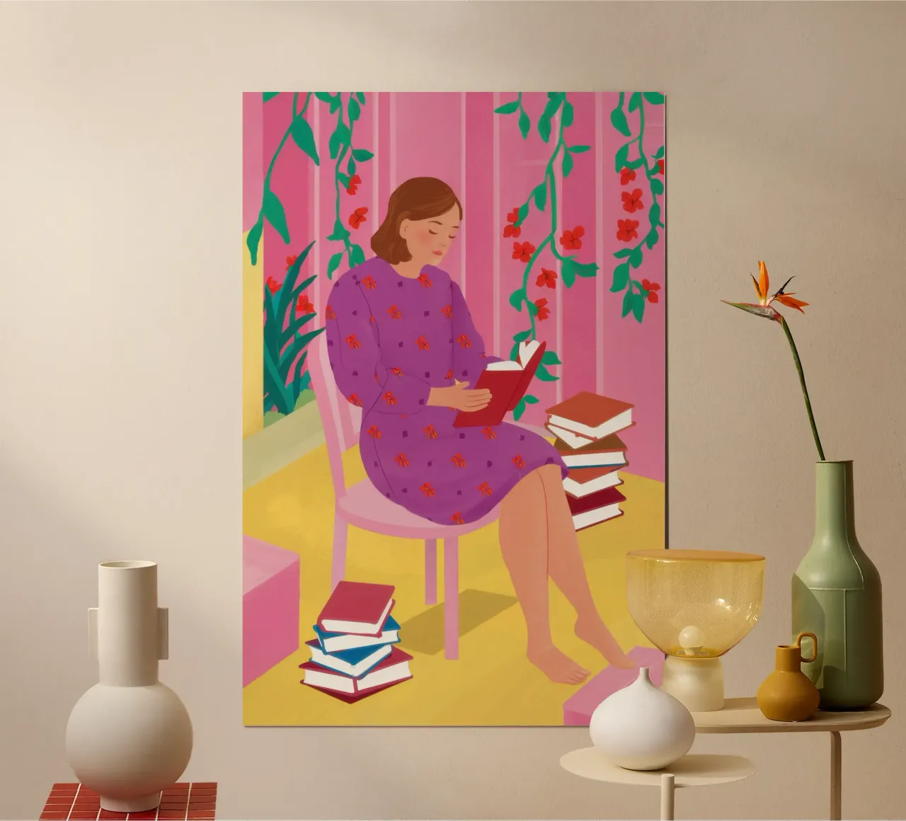 Lesen in Lila Hahnemühle von Marigold Tiga