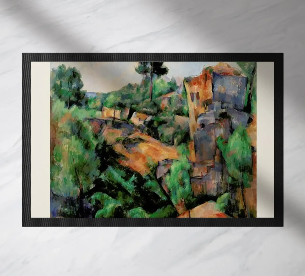 Cézanne - La Carrière de Bibémus, Berggruen zerbino da Vintage by JUNIQE