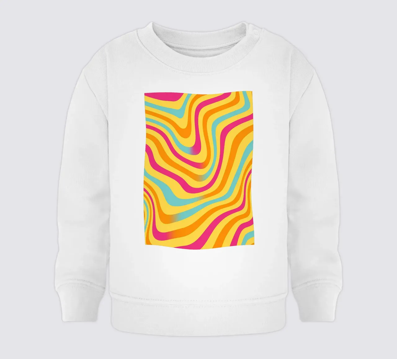 ligne de contour abstraite vectorielle sweat pour bébé de oneway