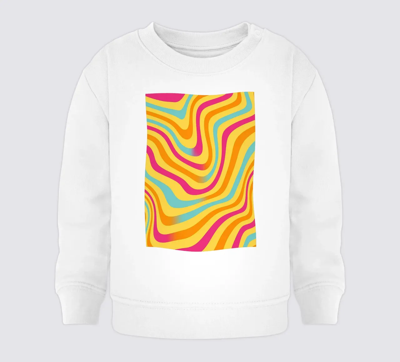 ligne de contour abstraite vectorielle sweat pour bébé de oneway