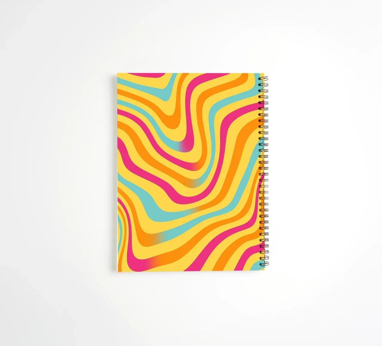 abstract contour line vector spiral notebook by oneway