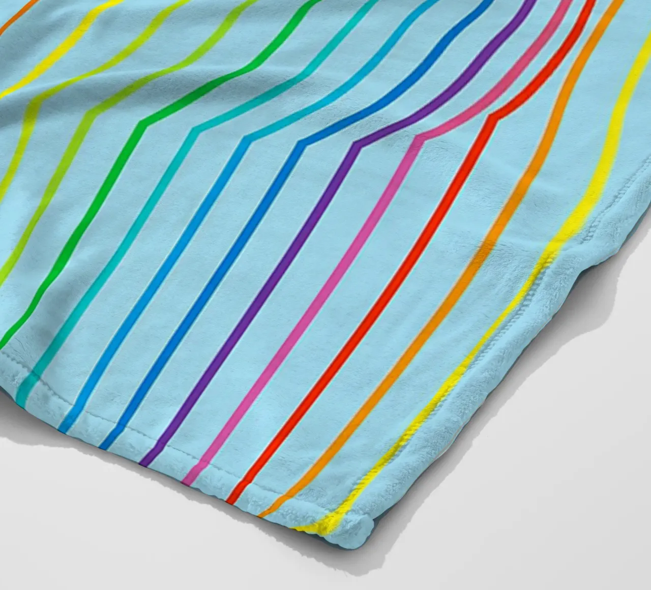 abstract convex line vector fleece blanket by oneway