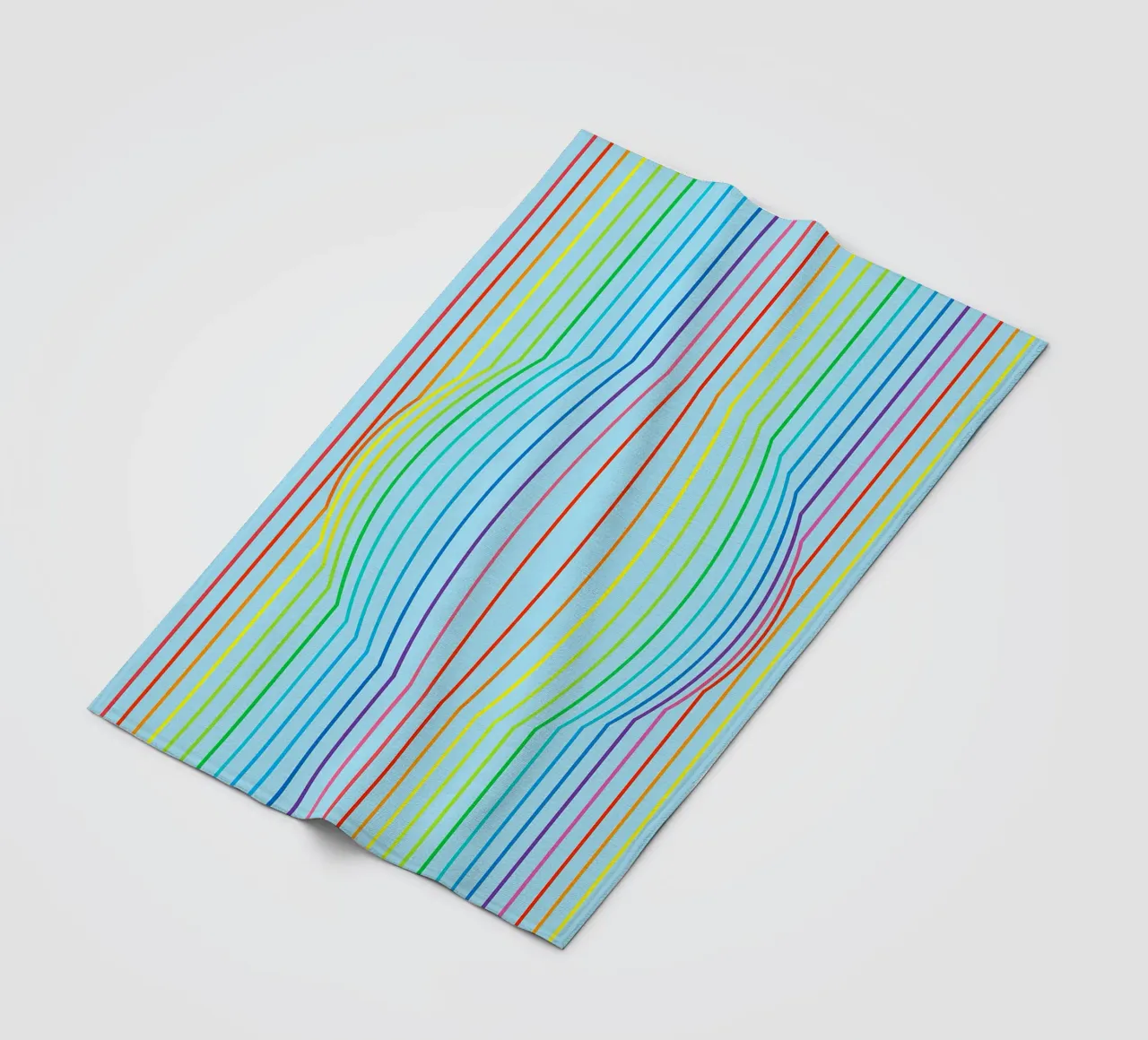 abstract convex line vector fleece blanket by oneway