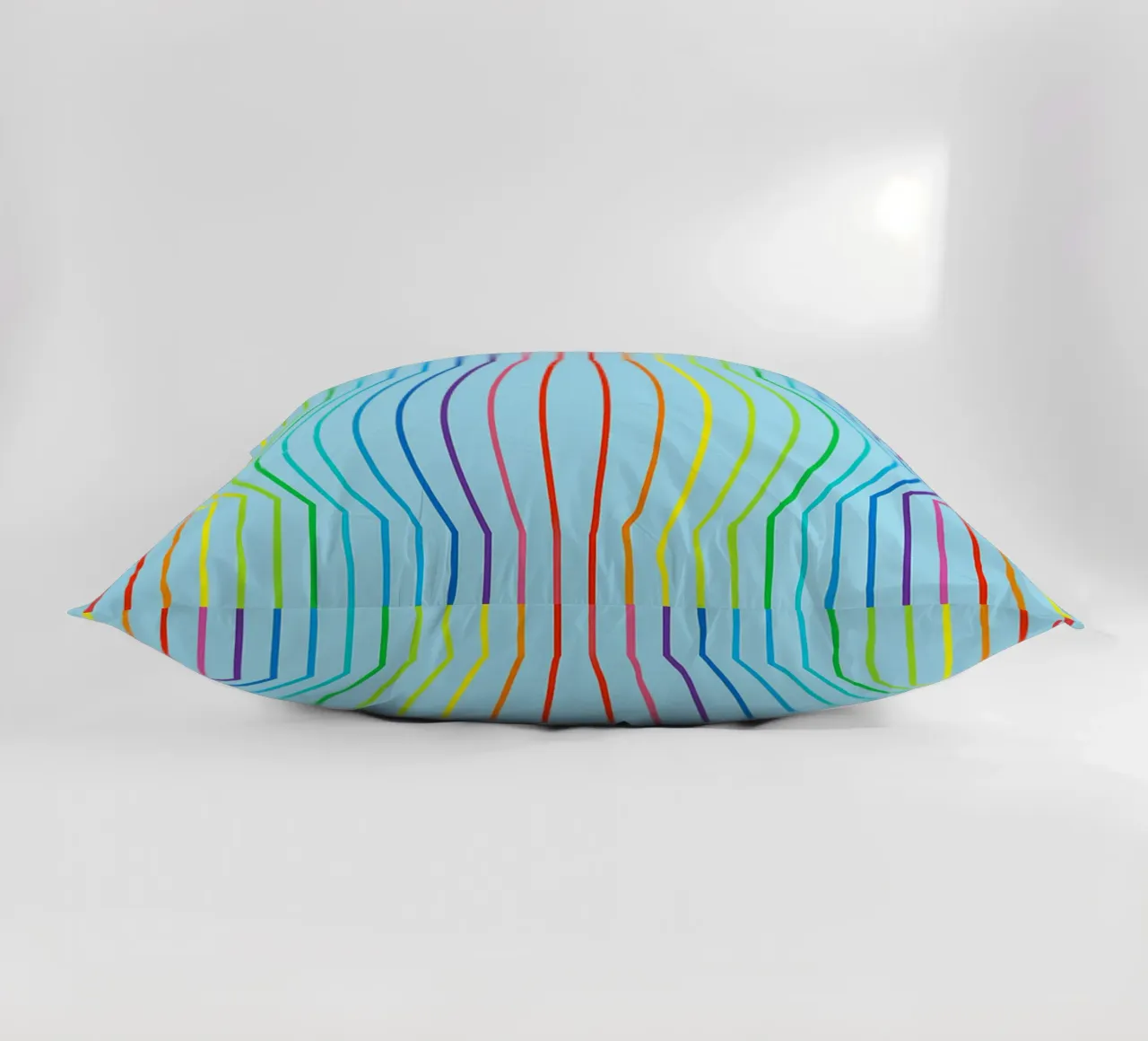 abstract convex line vector decorative cushion by oneway
