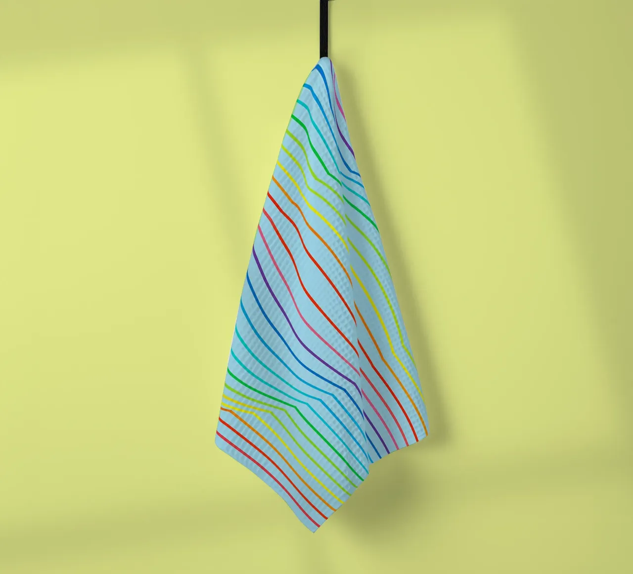 vettore linea convessa astratta canovaccio da cucina da oneway