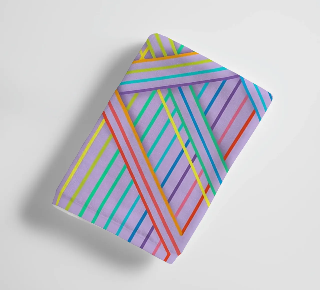 abstract cross line vector towel by oneway