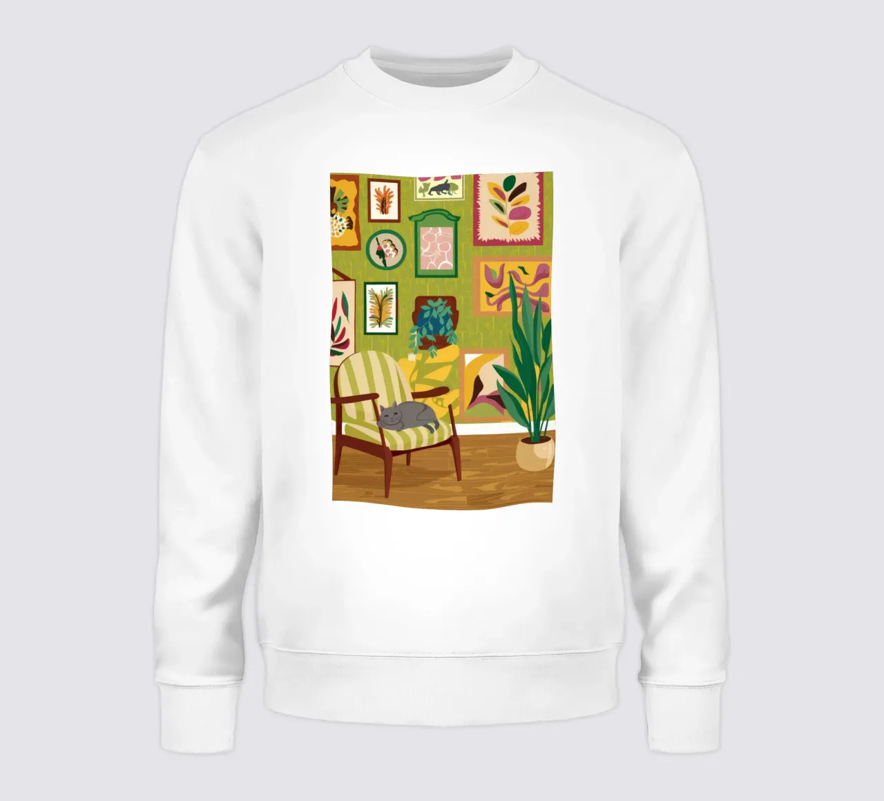 Coin lecture pour chat sweat de Pale Aura