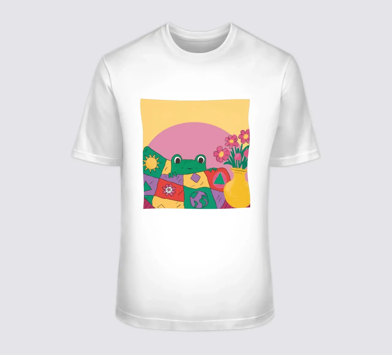 La hora del té del Príncipe Rana camiseta de Sentinel Glow