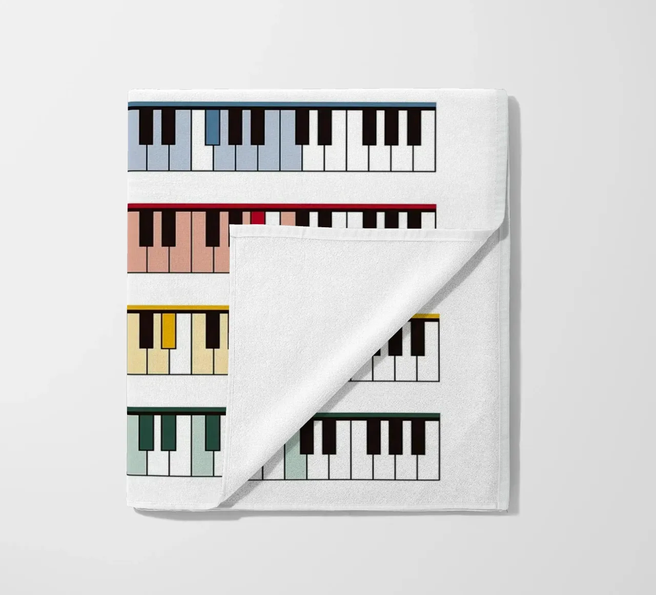 Major Modes Poster beach towel by musicaltools