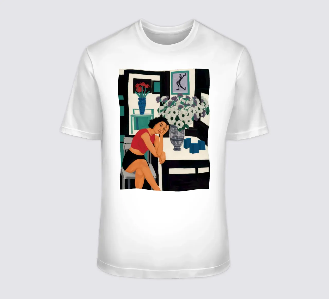 Riposo del computer portatile t-shirt da Marigold Tiga