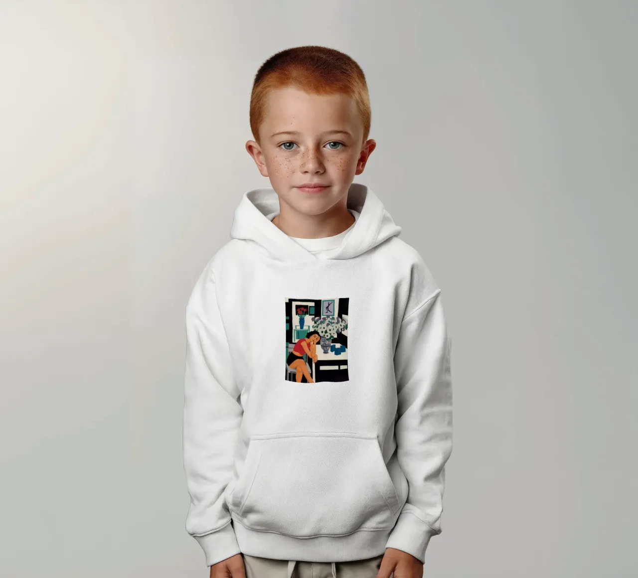 Riposo del computer portatile felpa bambino con cappuccio da Marigold Tiga