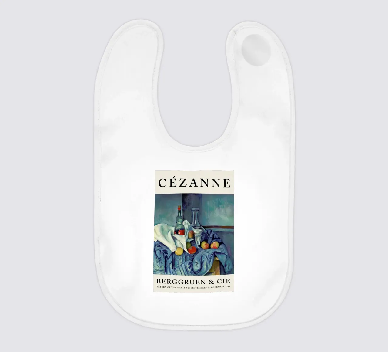Cézanne - The Peppermint Bottle, Berggruen bavaglino da Vintage by JUNIQE