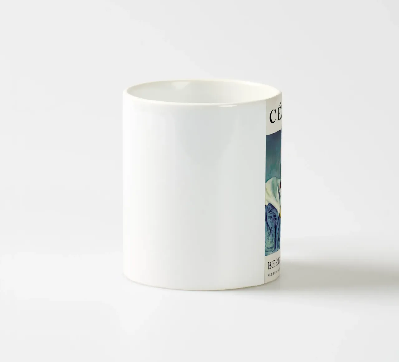 Cézanne - The Peppermint Bottle, Berggruen tazza in ceramica da Vintage by JUNIQE