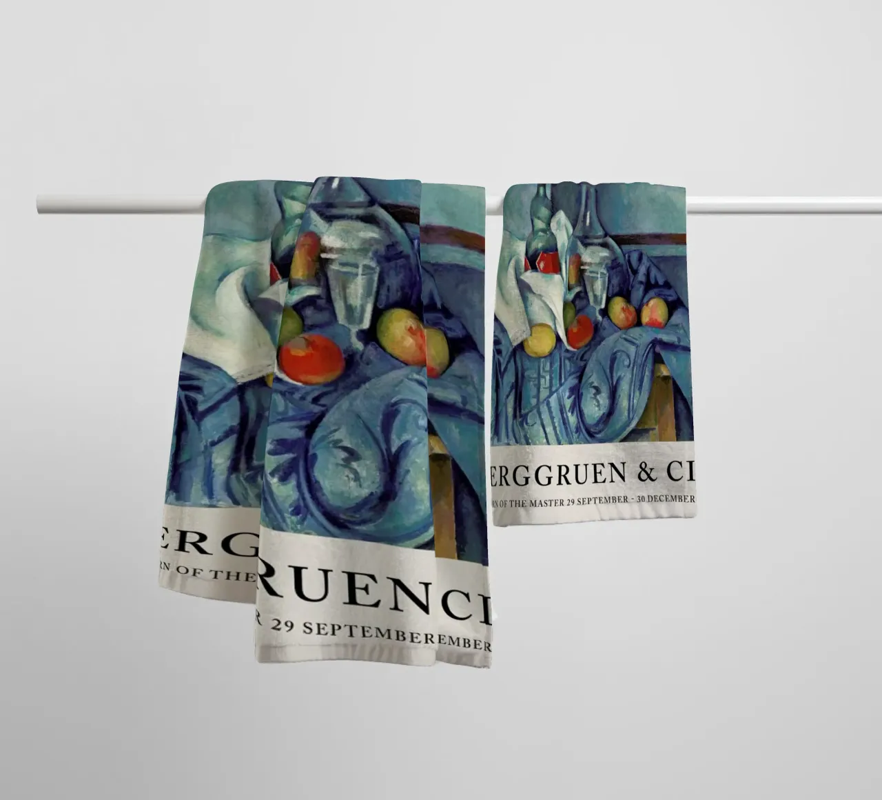 Cézanne - The Peppermint Bottle, Berggruen asciugamano da bagno da Vintage by JUNIQE