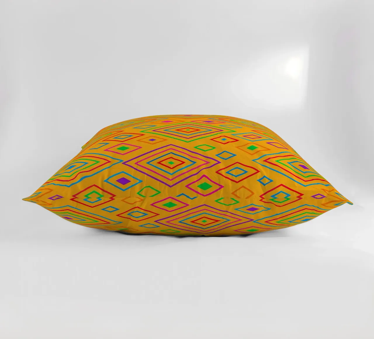 abstract diamond line vector decorative cushion by oneway