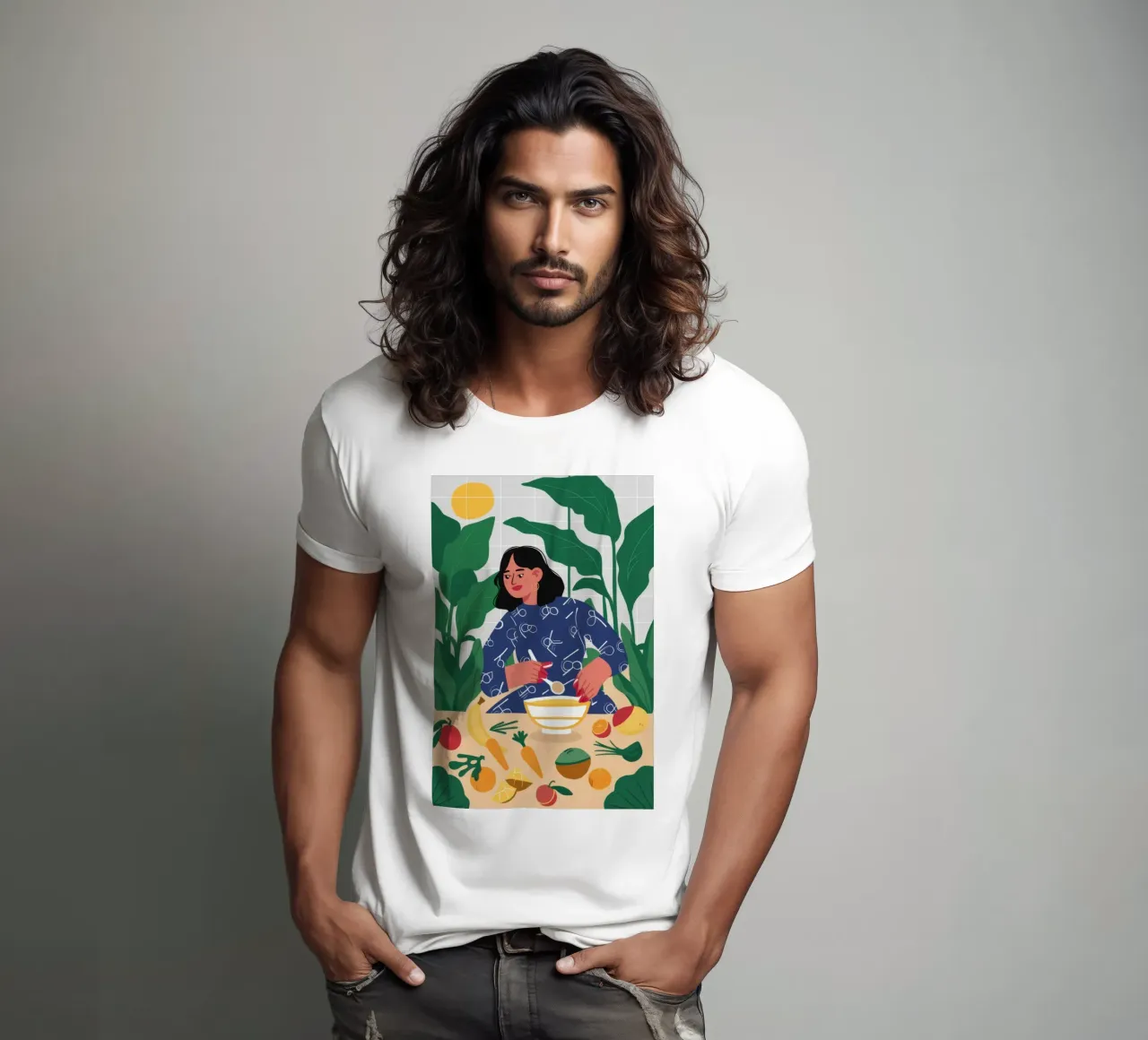 Cereali e frutti di bosco t-shirt da Pale Aura