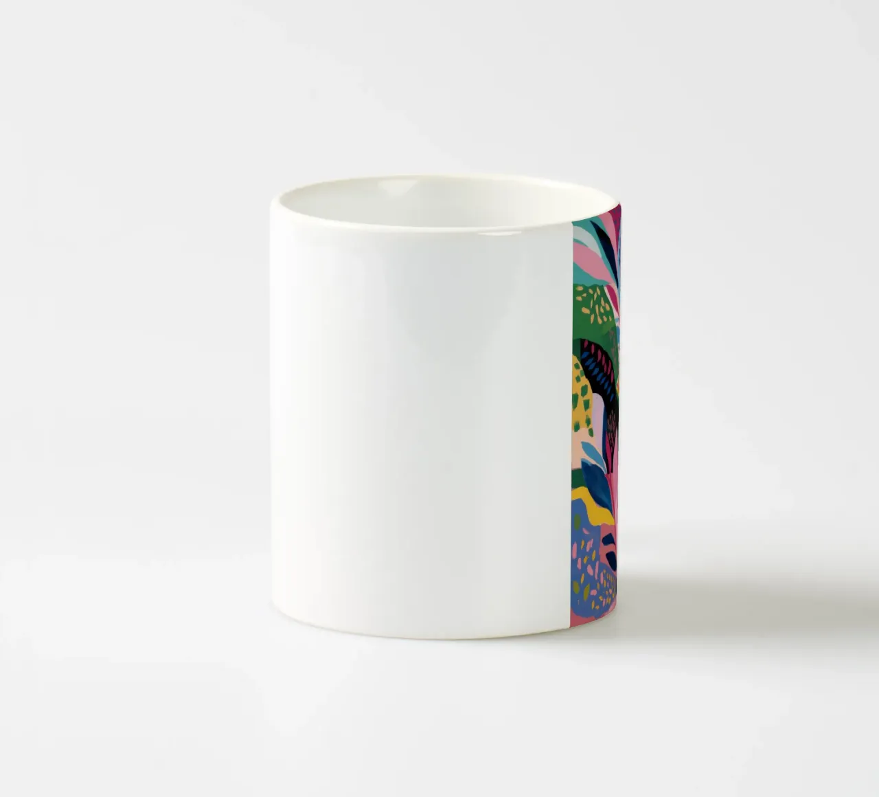 Sogno di giungla pastello tazza in ceramica da Arcane Lines