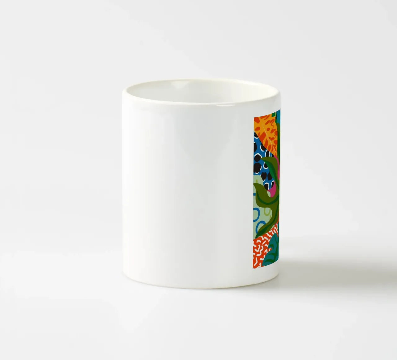 Labirinto della giungla di mandarini tazza in ceramica da Arcane Lines