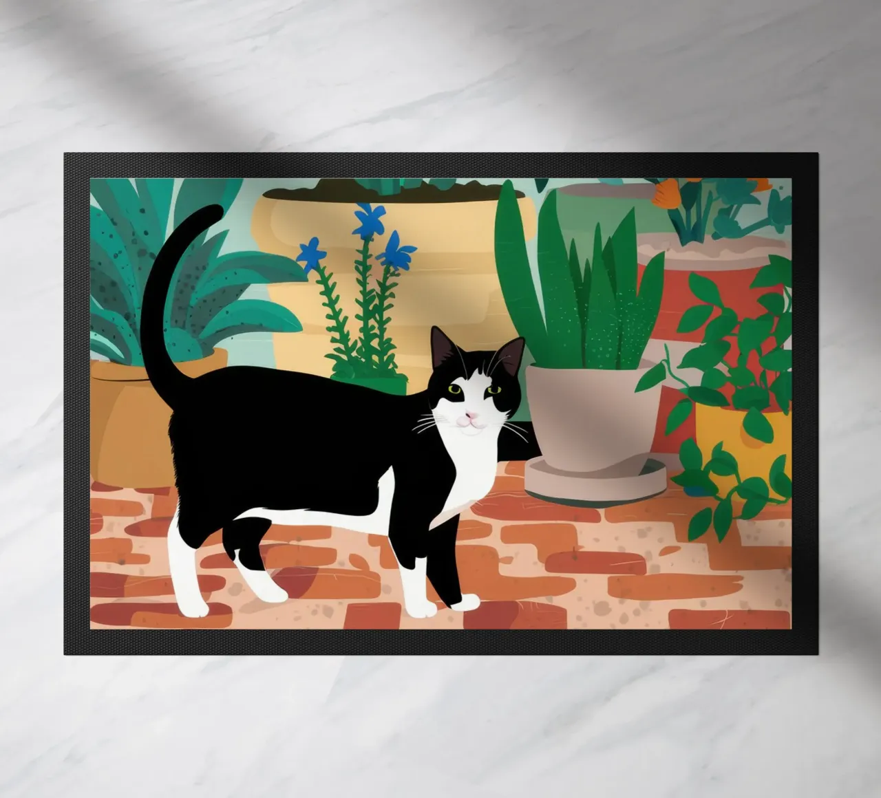 Pavimento piastrellato Gatti zerbino da Marigold Tiga