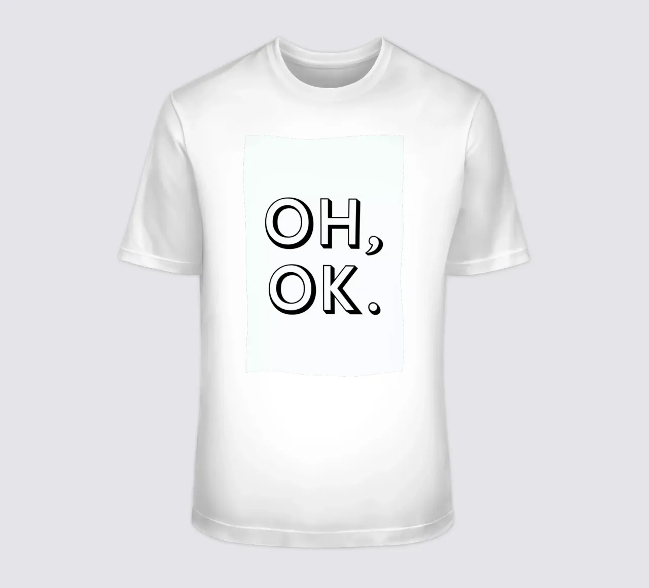 Oh ok t-shirt by Magdalena Lindstedt