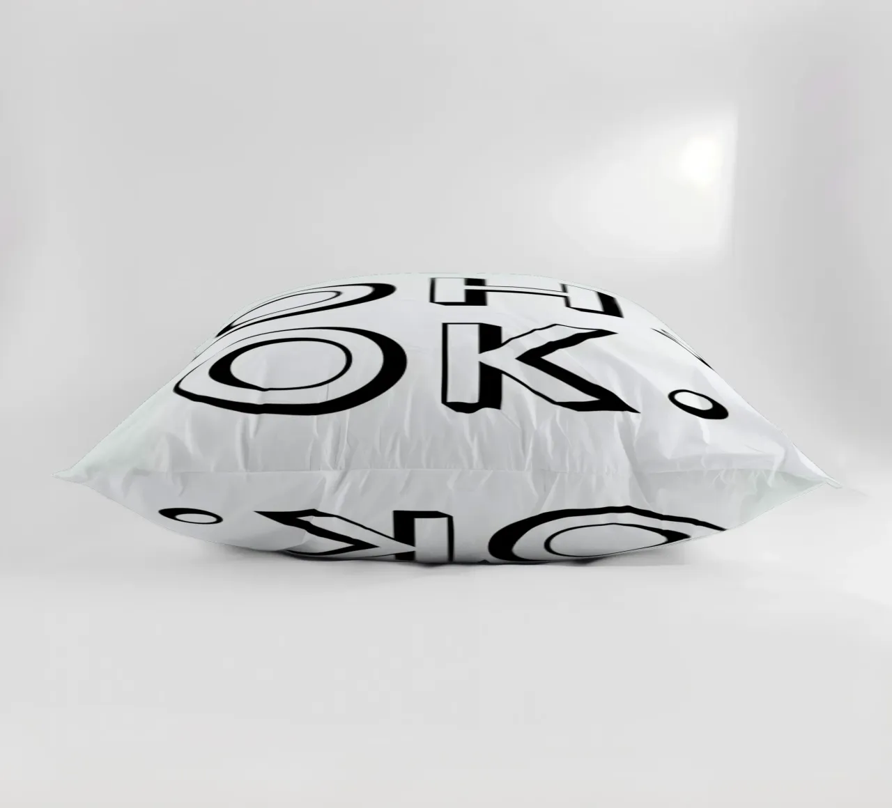 Oh ok decorative cushion by Magdalena Lindstedt