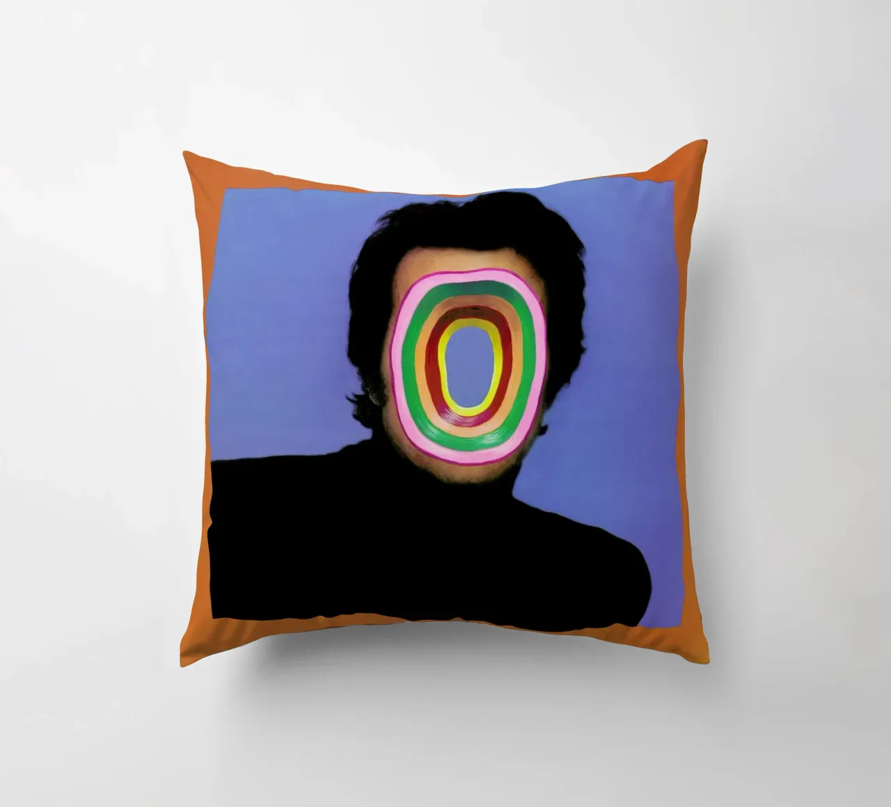 You Smile The Story Begins decorative cushion by Famous When Dead
