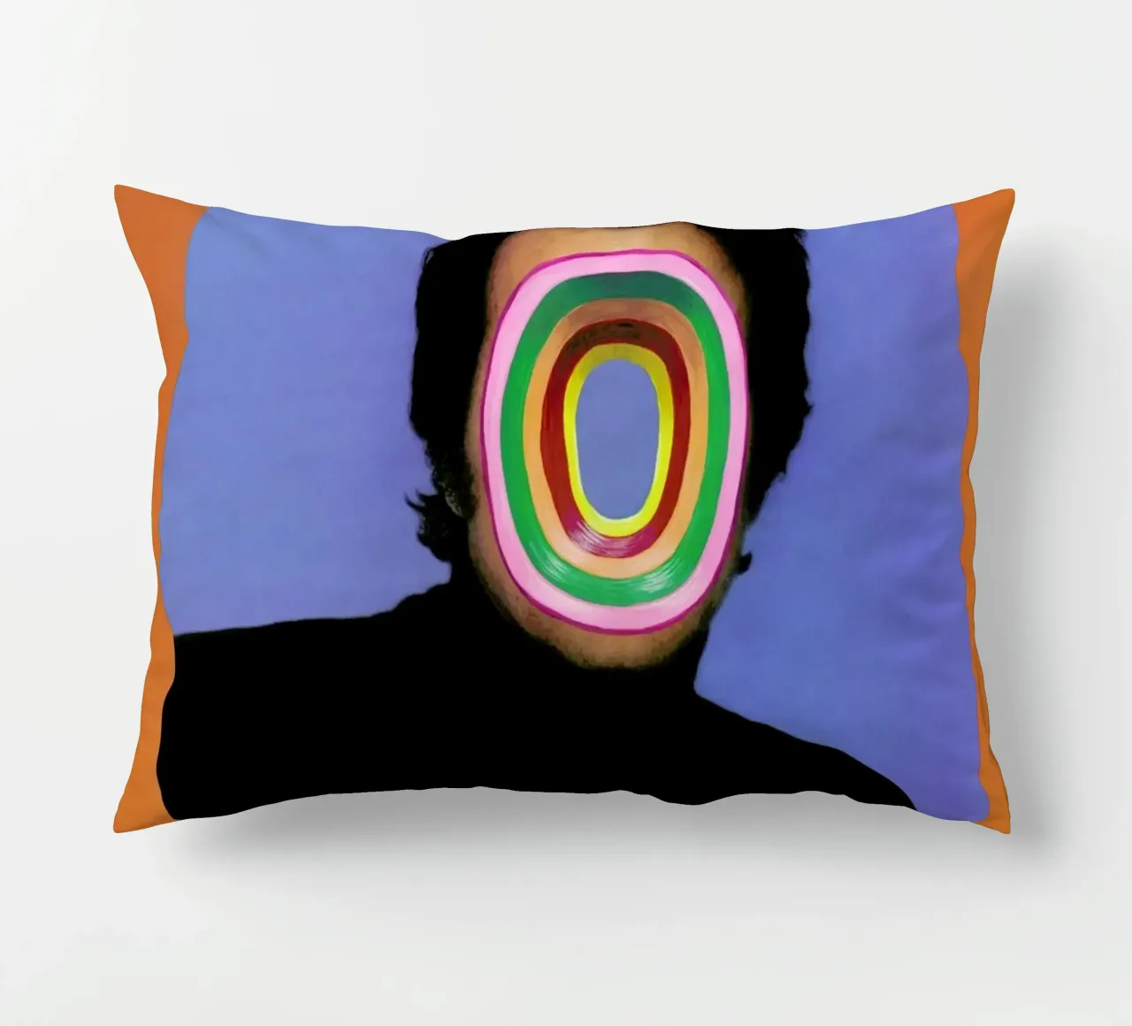You Smile The Story Begins decorative cushion by Famous When Dead