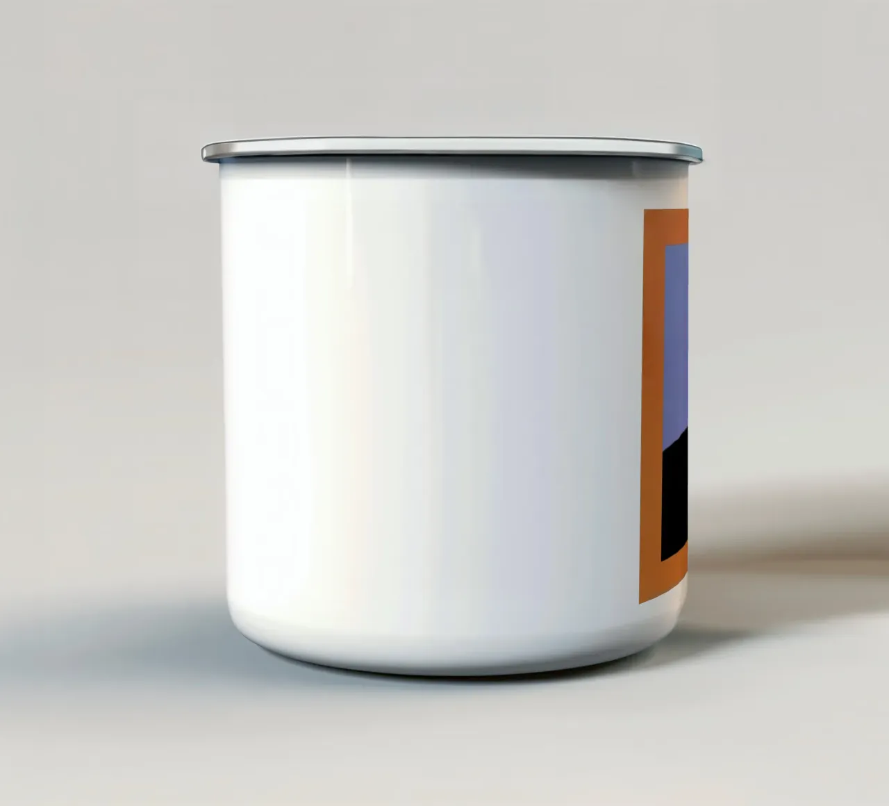 You Smile The Story Begins tazza in smalto da Famous When Dead