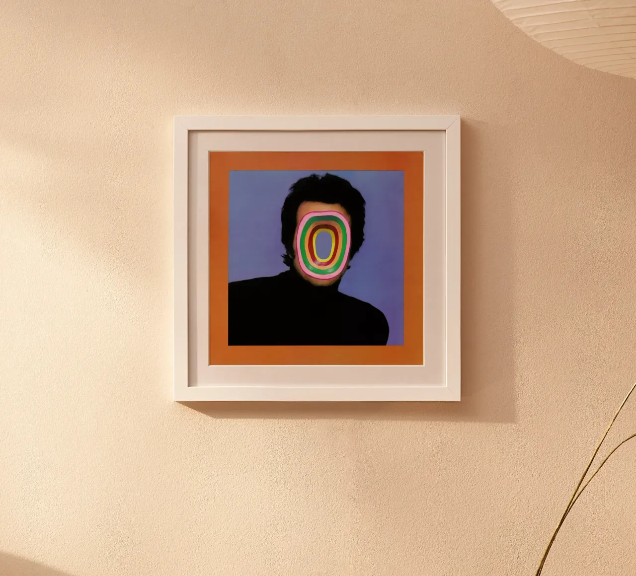 You Smile The Story Begins poster con telaio in legno da Famous When Dead