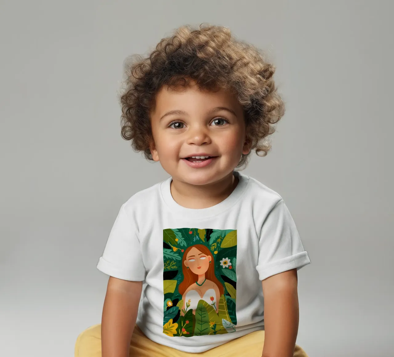 Orange Grove Schönheit Baby T-Shirt von Marigold Tiga