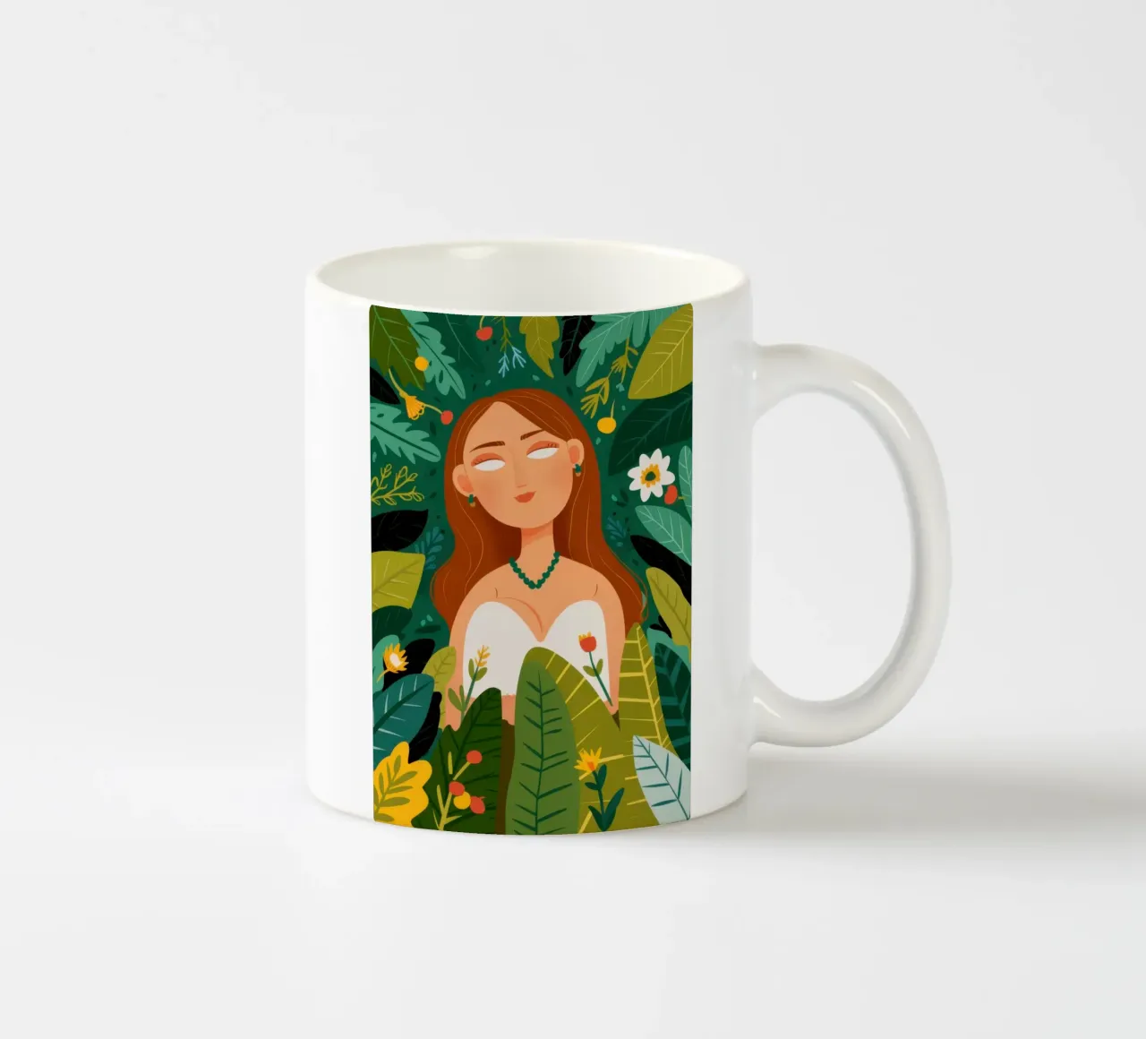 Bellezza del giardino d'aranci tazza in ceramica da Marigold Tiga