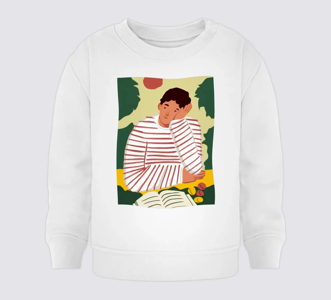 Camicia a righe Sanctuary felpa neonato da Pale Aura