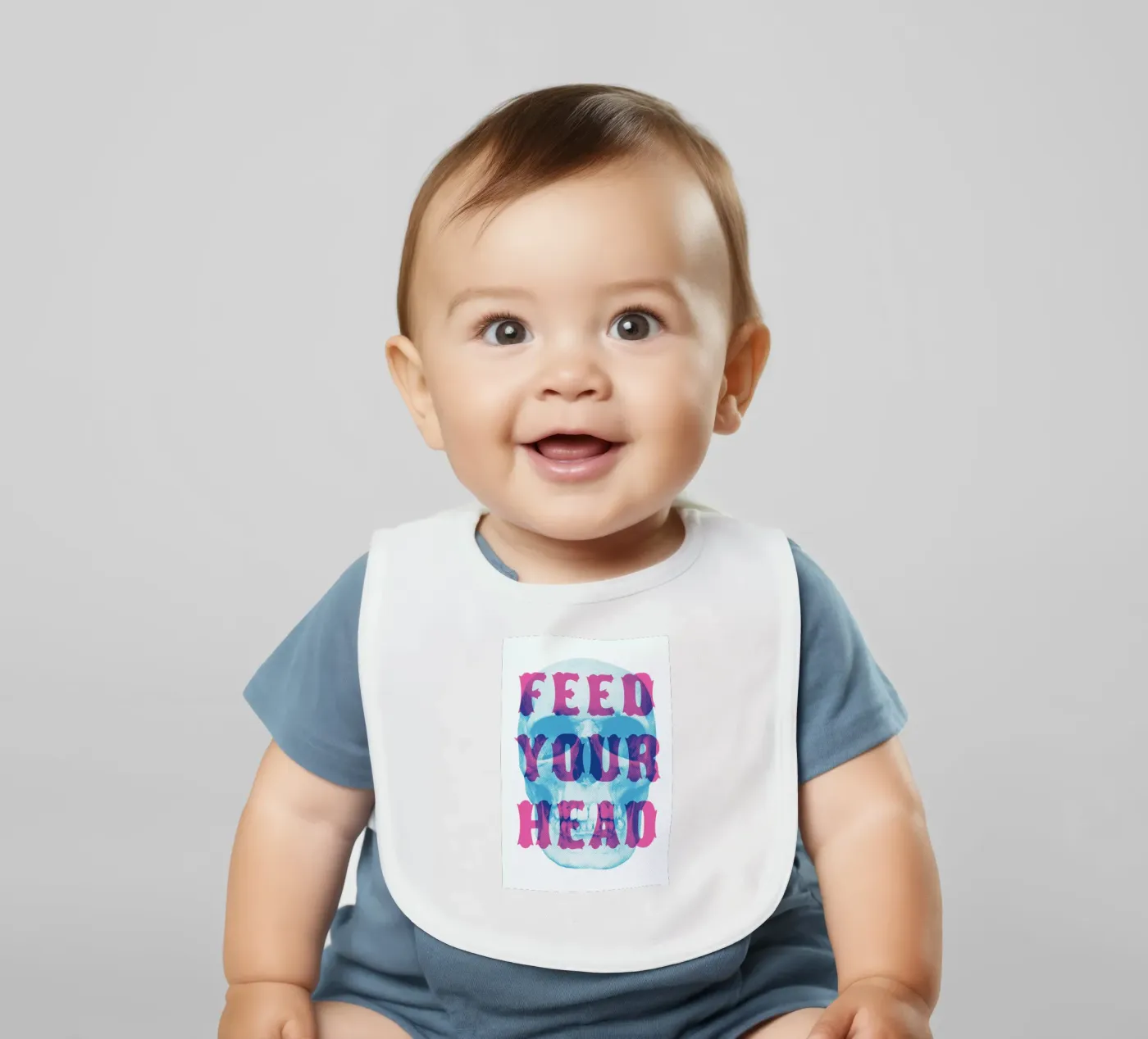 FEED YOUR HEAD bavaglino da The Indoor Type