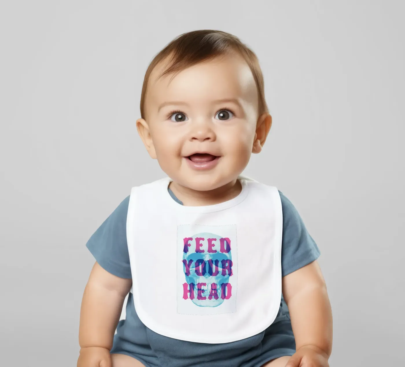 FEED YOUR HEAD bavaglino da The Indoor Type