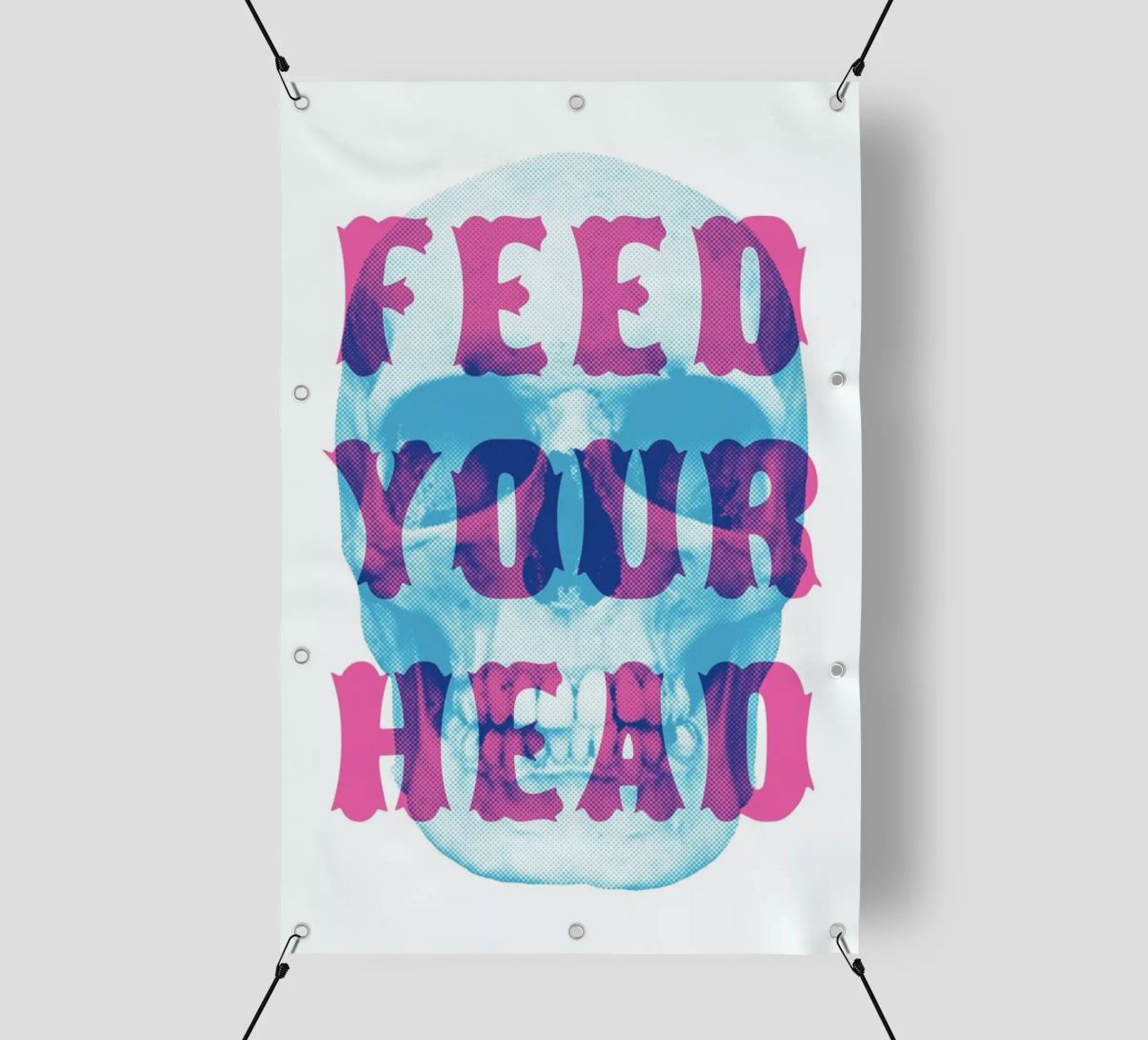 FEED YOUR HEAD telo in pvc da The Indoor Type